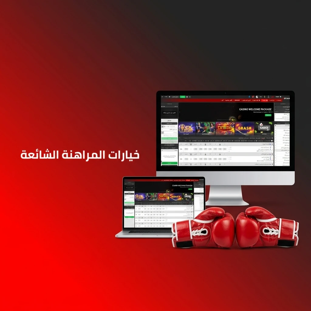 خيارات المراهنة الرياضية الشائعة تشمل رهان ما قبل المباراة والمراهنة المتعددة المباشرة لتحقيق أفضل النتائج.