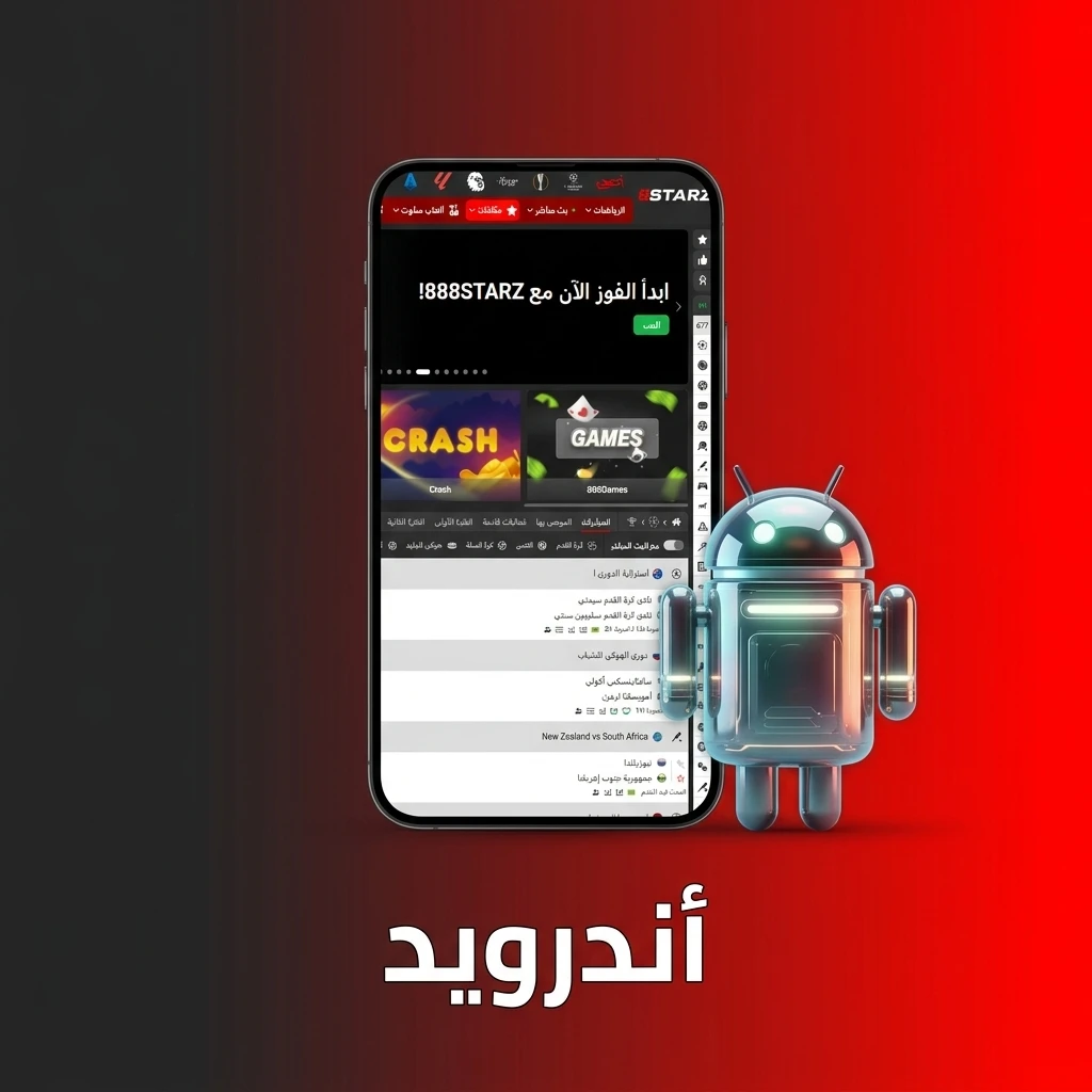 تطبيق 888STARZ على هواتف أندرويد وخطوات تحميل وتثبيت ملف APK بسهولة