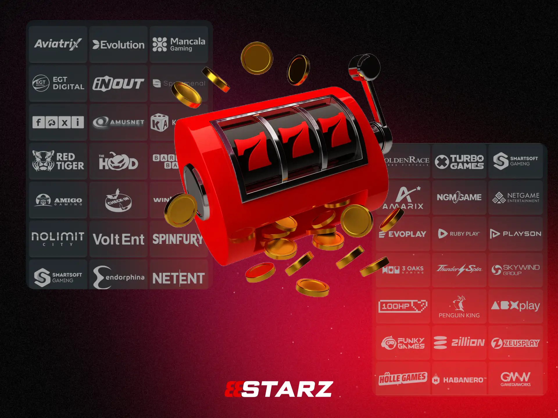 مزودي ألعاب سلوتس في 888STARZ مصر بما فيها Pragmatic Play.