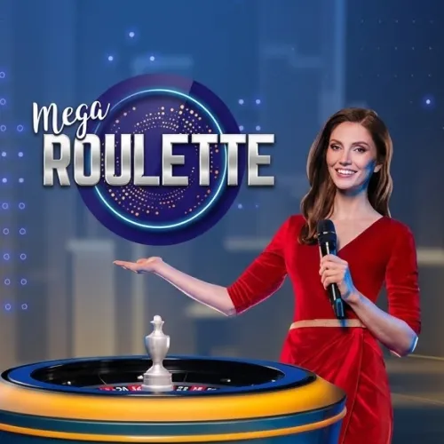 Mega Roulette في كازينو 888STARZ مصر مع أرقام محسّنة.